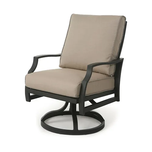 Palisades Swivel Rocking Dining Arm Chair